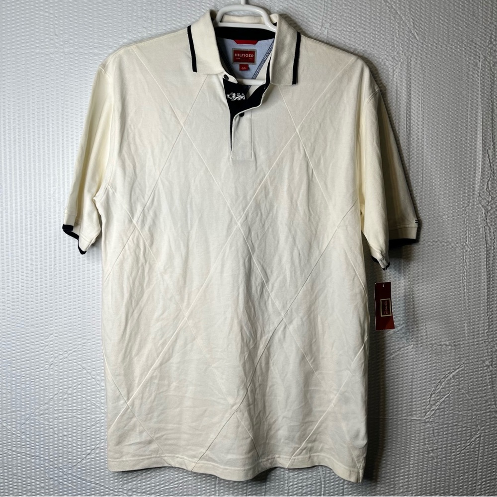 NWT Old Stock Tommy Hilfiger Cotton Polo Made In India 09/04 Size L